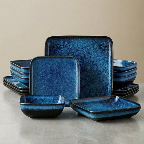 Handcrafted Ceramic Dinner Set | 16 Piece - View 2
