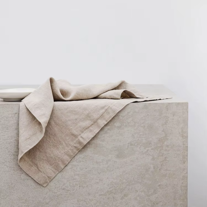 Pure Linen Napkins Set of 4 | Natural Fibre Table Linen — image 4