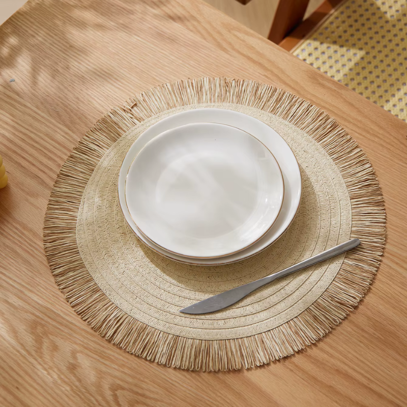 Woven Placemats – Non-Slip Table Mats Set of 4 - View 2