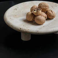 Marble Reception Tray – Decorative Stone Bowl thumbnail 1