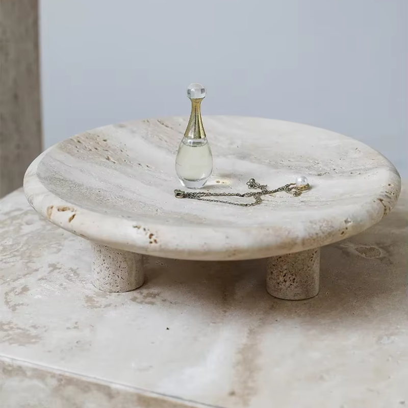Marble Reception Tray – Decorative Stone Bowl - View 5