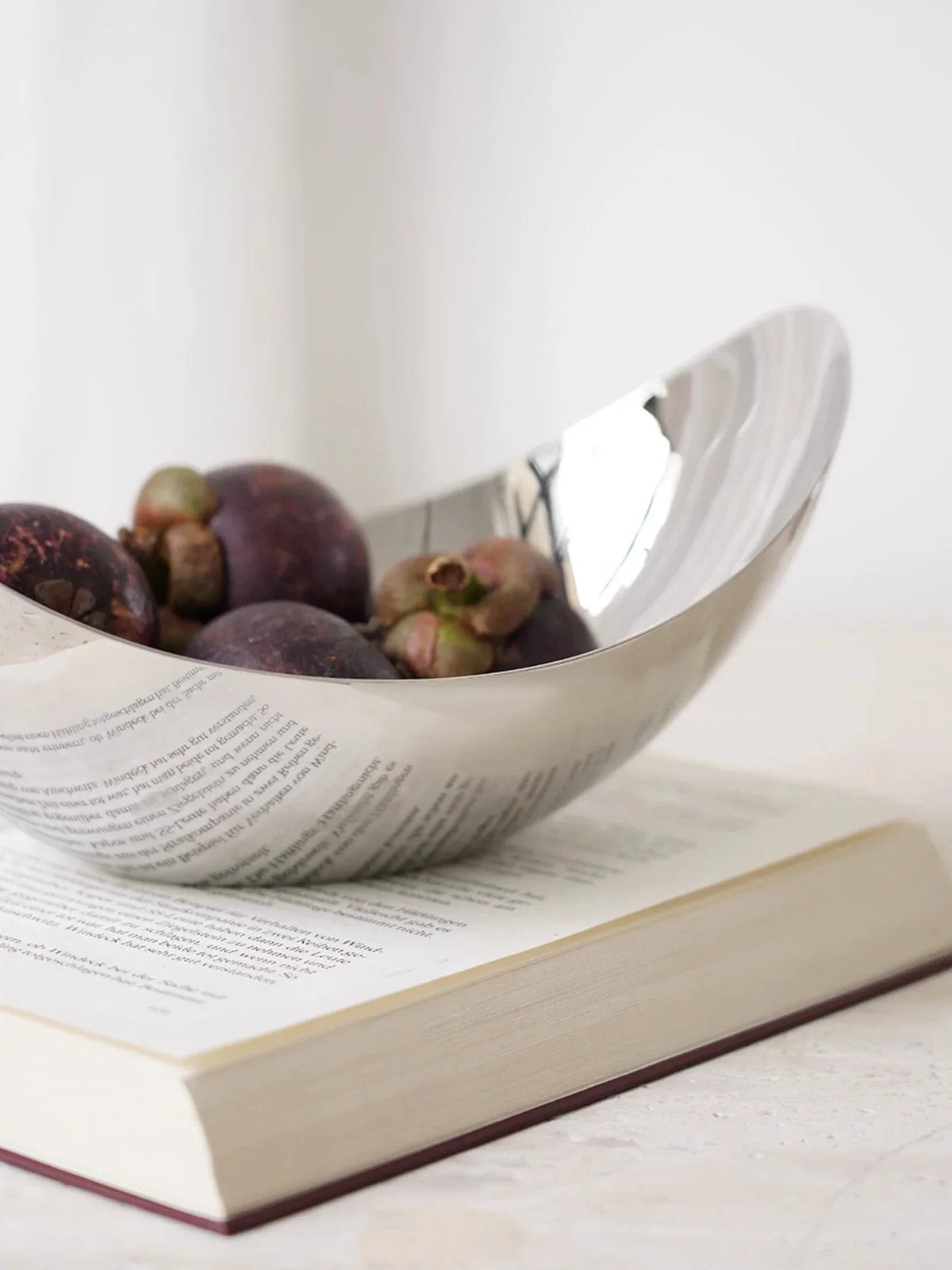 Petal Bowl Collection – Luxury Stainless Steel Designer Fruit Bowls & Serving Trays - View 4