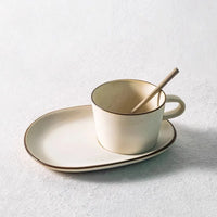 Ceramic Mug & Plate Set — 180ml thumbnail 1