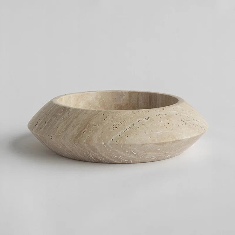 The Monolith Pedestal Bowl | Solid Stone