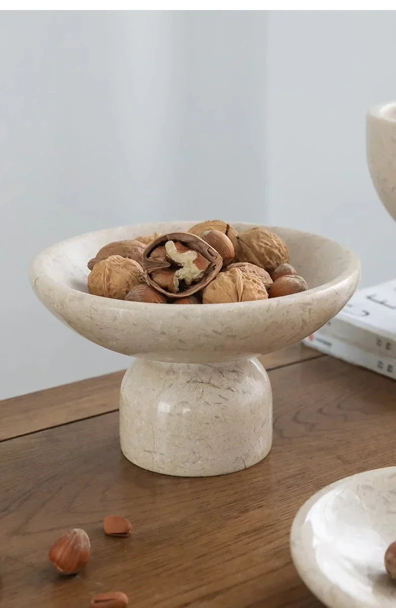 Marble Decorative Tray & Bowl Set – Home Décor & Jewellery Storage — image 3